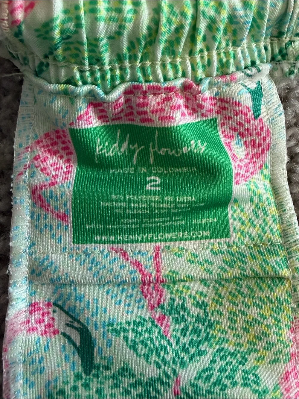 Kenny Flowers Kids Size 2 The Sunshine State Swim trunks